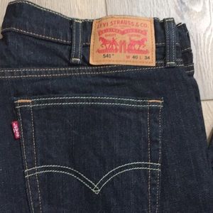 Men’s  541 Levi Jeans 40W 34 L